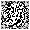 QR code with B & B Windows contacts