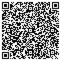 QR code with B & S Grocery contacts