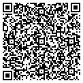 QR code with R & B Glass contacts