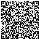 QR code with P J Masonry contacts