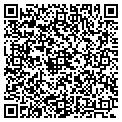 QR code with D & E Wireless contacts