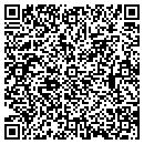 QR code with P & W Store contacts