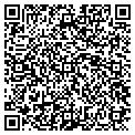 QR code with R & B Trucking contacts