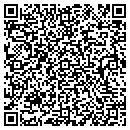 QR code with AES Windows contacts