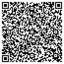 QR code with E & R Pumps & Windmills contacts