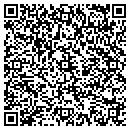 QR code with P A Log Homes contacts