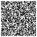 QR code with B & E Coin Co contacts