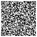 QR code with R John Hevalow contacts