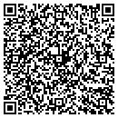 QR code with H & R Signs contacts