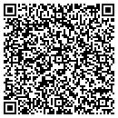 QR code with R Mathur DDS contacts