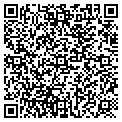 QR code with P & B Surveying contacts