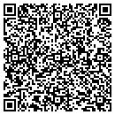 QR code with M R Towing contacts