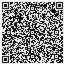 QR code with M & J Janitorial contacts