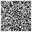 QR code with D & J Clock Shop contacts