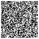 QR code with B & S Self Storage contacts