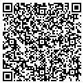 QR code with C & R Haas contacts