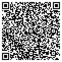 QR code with James Rhoades contacts