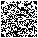 QR code with B & W Excavating contacts