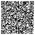 QR code with J & B Contracting contacts