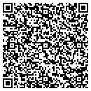 QR code with P & W Lumber & Custom Cutting contacts