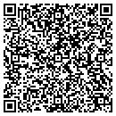 QR code with B & M Lockout Service contacts
