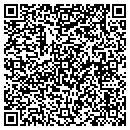 QR code with P T Masonry contacts