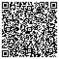 QR code with B & J Self Storage contacts
