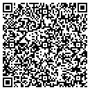 QR code with H & W Drywall contacts