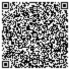 QR code with B & D Appliance Service contacts