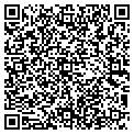 QR code with J & B Hotel contacts