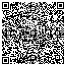 QR code with H Yasharel contacts