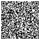 QR code with C & V Auto contacts