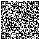 QR code with B & C Glass Block contacts