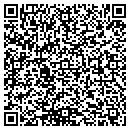 QR code with R Fedorski contacts