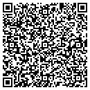 QR code with P O Gallery contacts