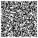 QR code with B G Plastering contacts