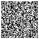 QR code with N E Tractor contacts