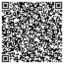 QR code with B & B Tavern contacts