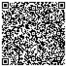 QR code with B & D Janitorial Service contacts