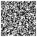 QR code with B & H Framing contacts