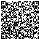QR code with C & C Garage contacts