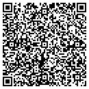 QR code with P & S Auto Sales Inc contacts