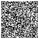 QR code with H's NOD contacts