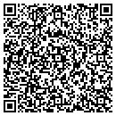 QR code with K & M Space contacts