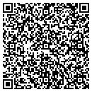 QR code with E T Signs & Service contacts