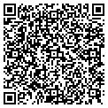 QR code with B B & T contacts