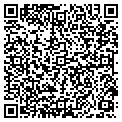 QR code with B B & T contacts