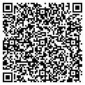 QR code with B B & T contacts