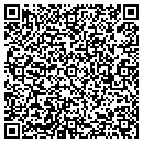 QR code with P T's 1109 contacts