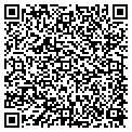 QR code with G M & E contacts